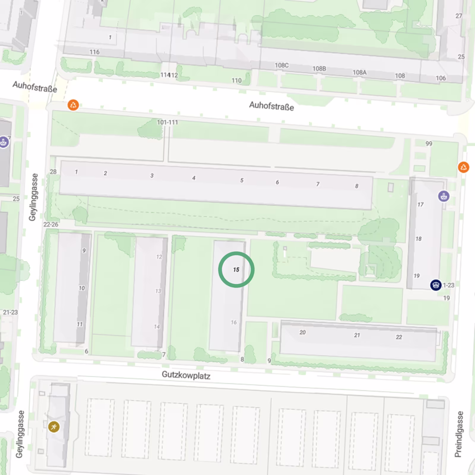 Karte der Praxisadresse